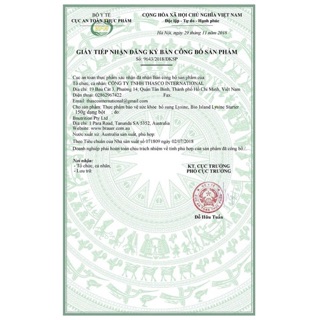 Lysine bột 150g bio island hàng chính hãng