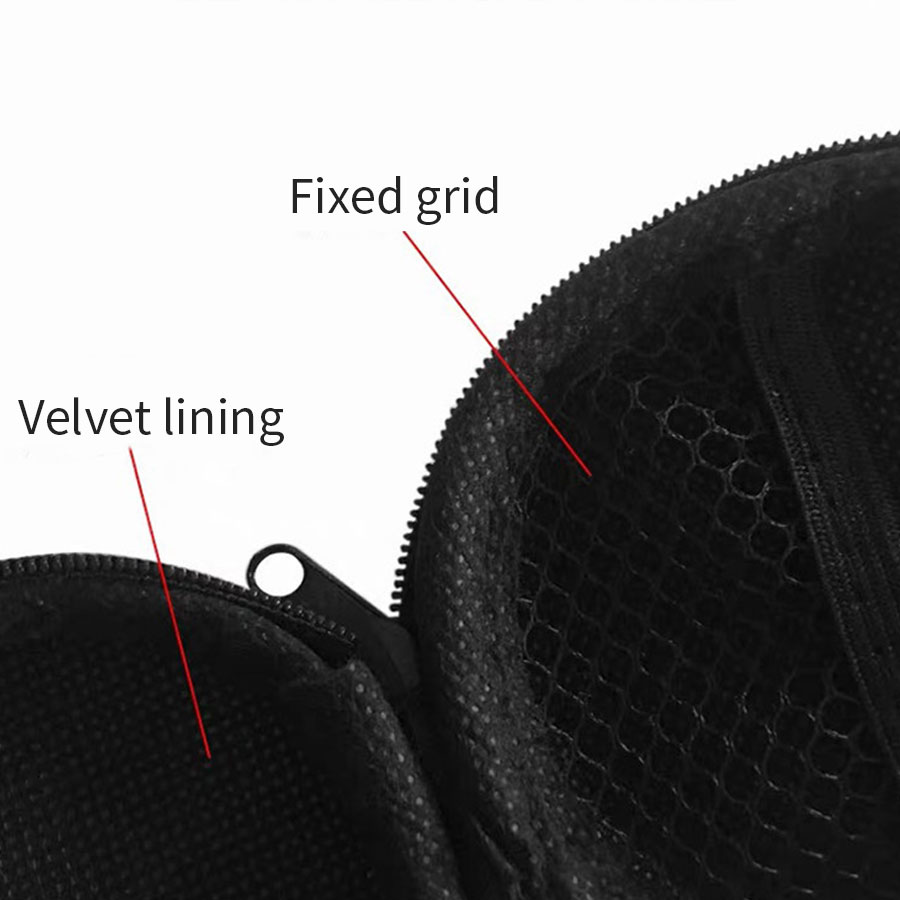 Túi đựng tai nghe cáp sạc có khóa kéo