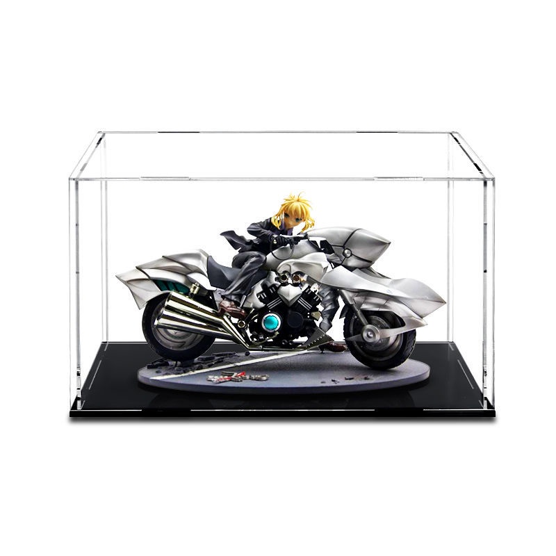 Hộp trưng bày mô hình lắp ráp bằng acrylic trong suốt chống bụi tiện dụng Hộp mù Hộp bảo quản Hộp trưng bày Hộp chống bụi