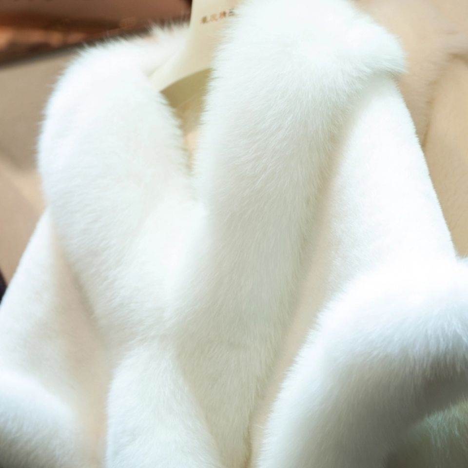 Áo choàng lông chồn dáng ngắn có cổ áo cáo ma3 jia3 hàng nhập khẩu cho nữ
 | BigBuy360 - bigbuy360.vn