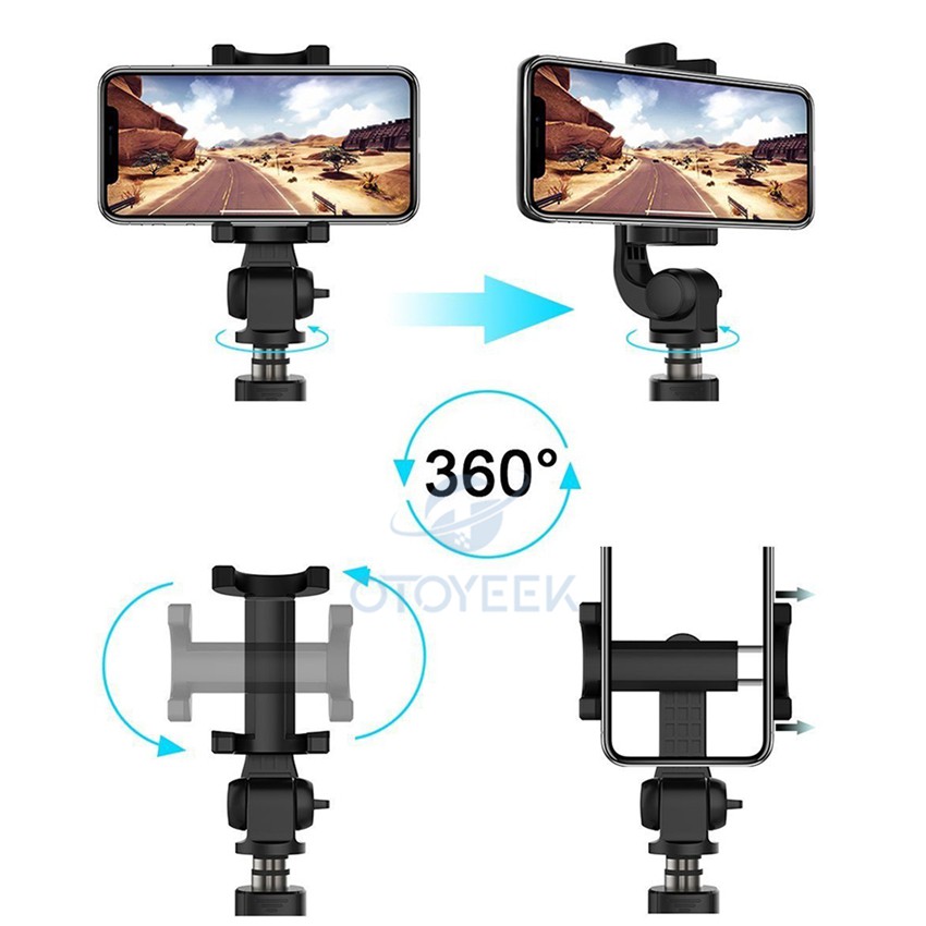 Gậy chụp ảnh tự sướng kèm chân đỡ và điều khiển từ xa tiện lợi cho điện thoại | BigBuy360 - bigbuy360.vn