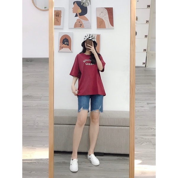 Áo Thun Bowling Form To Rộng Hàng Quảng Châu TN98 Chất Thun Khô Mỏng Mát