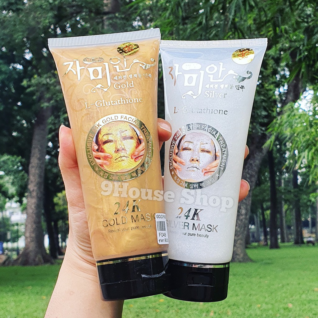 01 Tuýp Gel Lột Mặt Nạ 24K L-Glutathione Thái Lan 220ml