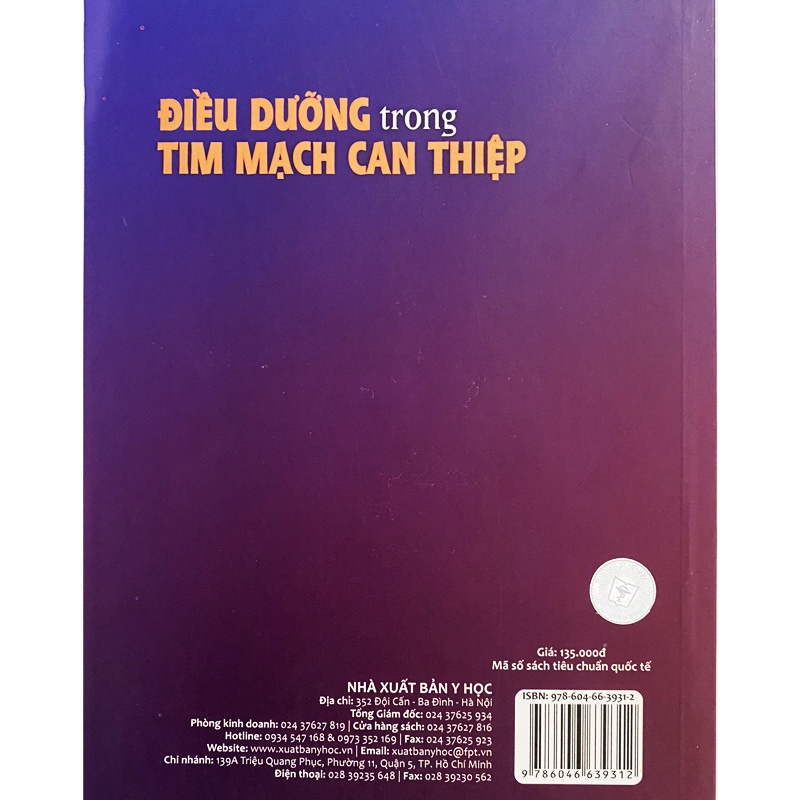 Sách - Điều dưỡng trong im mạch can thiệp