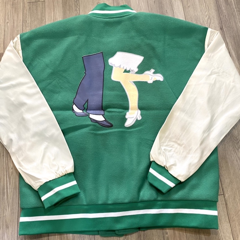 Áo khoác varsity doncare 2 lớp- Bomber jacket bóng chày nam nữ