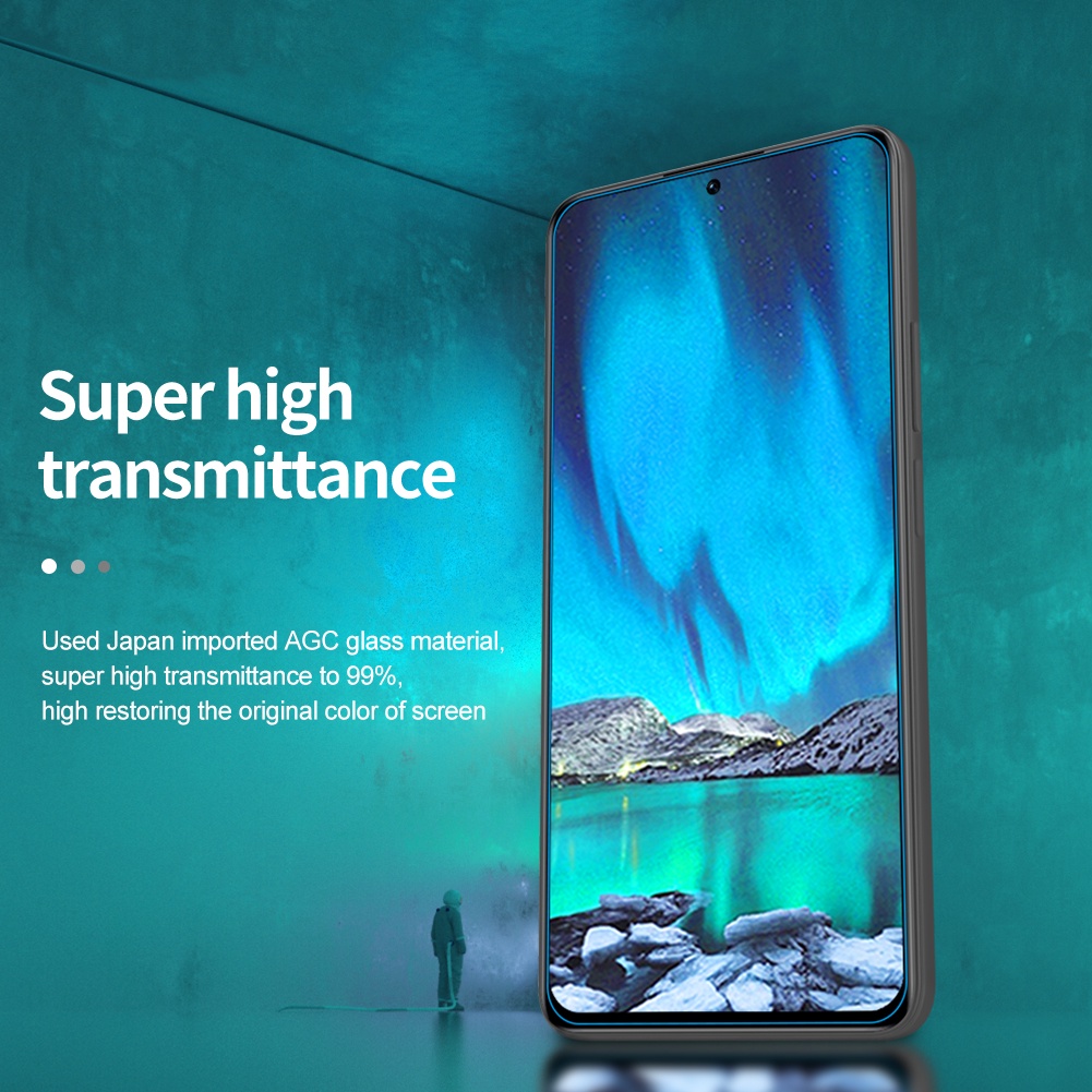 Kính cường lực Nillkin H+ Pro 9H 2.5D trong suốt bảo vệ màn hình chống nổ cho Xiaomi POCO X4 NFC / Redmi note 11 pro (China)