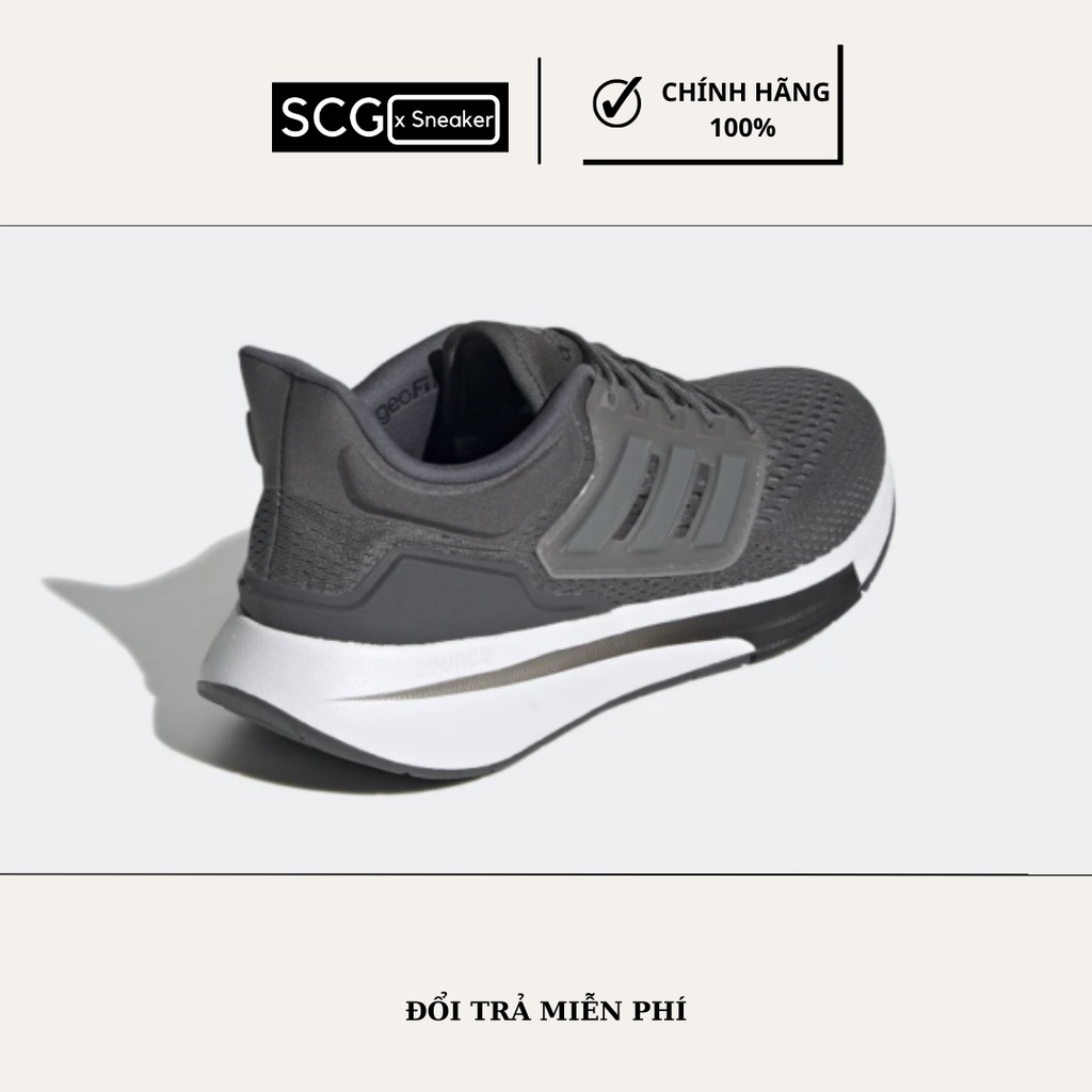 Giày chạy bộ thể thao - Adidas EQ21 RUNNING -Màu Xám- H00541 - Hàng Chính Hãng - SCGxsneaker