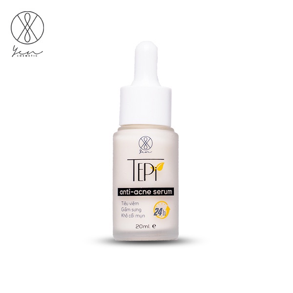 Serum chấm mụn tràm trà 24h Tepi - tăng hiệu quả ngừa mụn lên đến 3 lần, hạn chế thâm sau mụn/20ml