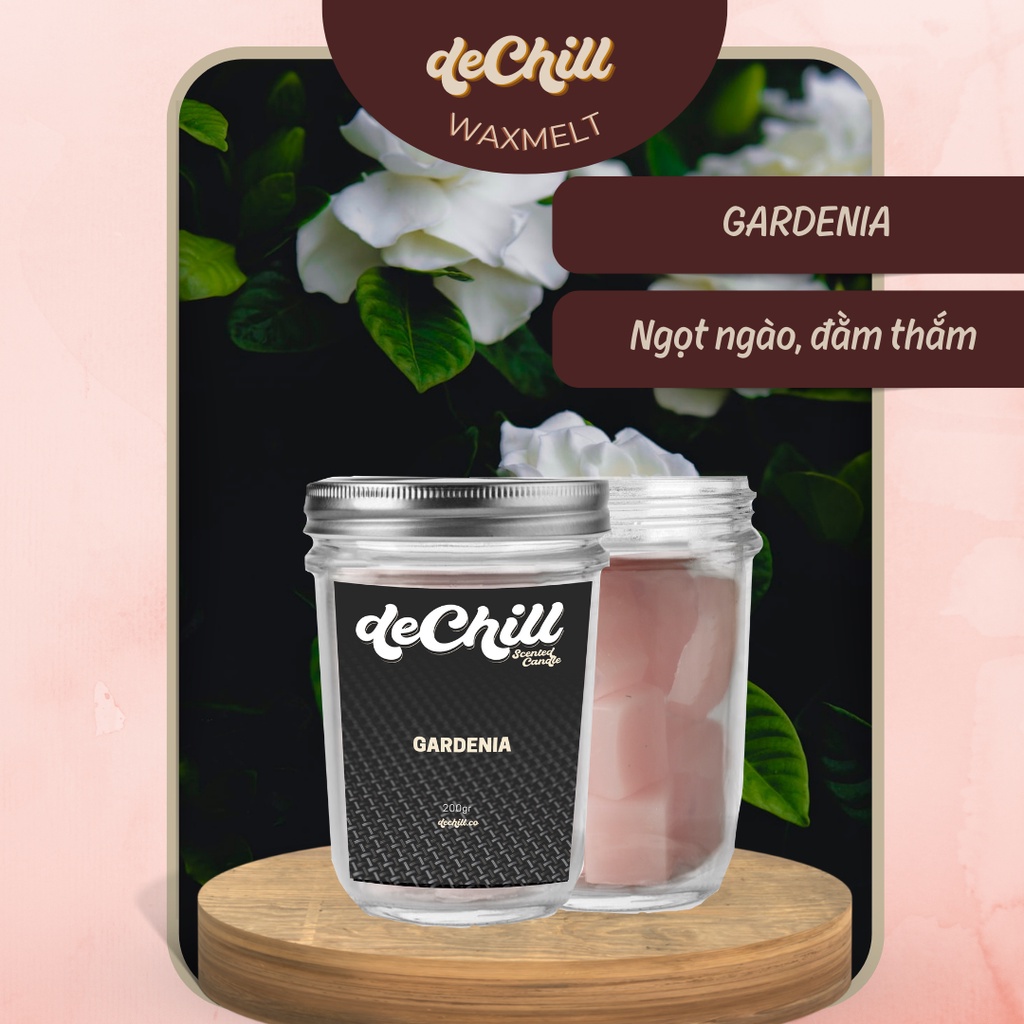 Sáp thơm đốt đèn khử mùi phòng ngủ, phòng tắm BAY CONCEPT Waxmelt tạo mùi hương thư giãn
