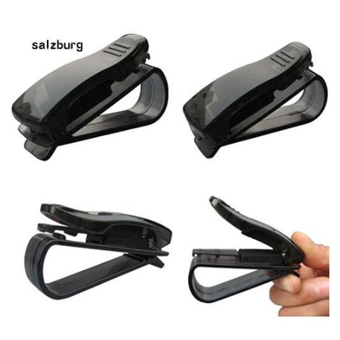 Kẹp giữ mắt kính trên xe hơi ô tô thời trang tiện dụng tương thích các xe Toyota Vios Innova và Hyundai Accent