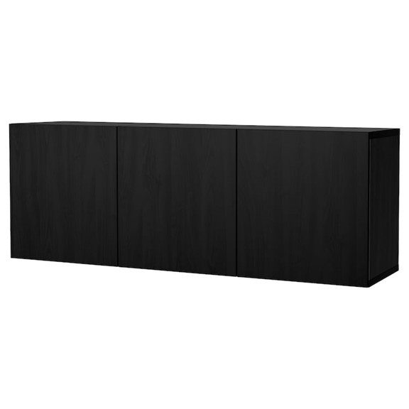 ATLANTA, Kệ tủ đơn treo tường STO_047, 60x42x64cm, kệ gỗ tủ gỗ Scandi Home