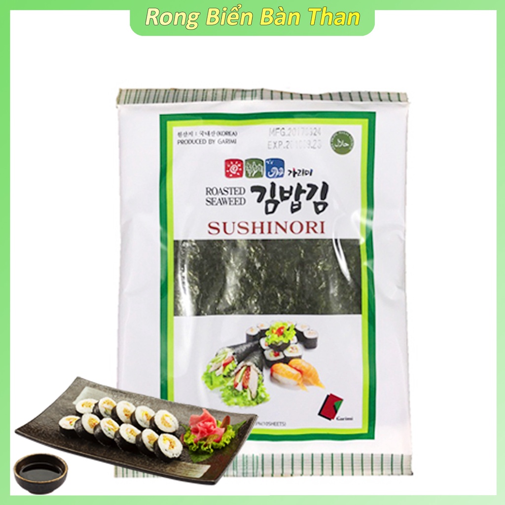 Rong Biển Cuộn Cơm - Rong Biển Bàn Than - Rong Biển Làm Kimbap, Sushi, Ăn Liền Cực Tiện Lợi - HCM