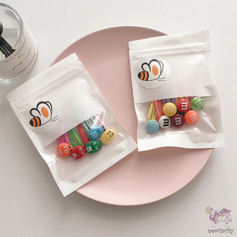 Kẹp Tóc Thiết Kế Hoạt Hình Phong Cách Hàn Quốc Đáng Yêu Dành Cho Bé Gái