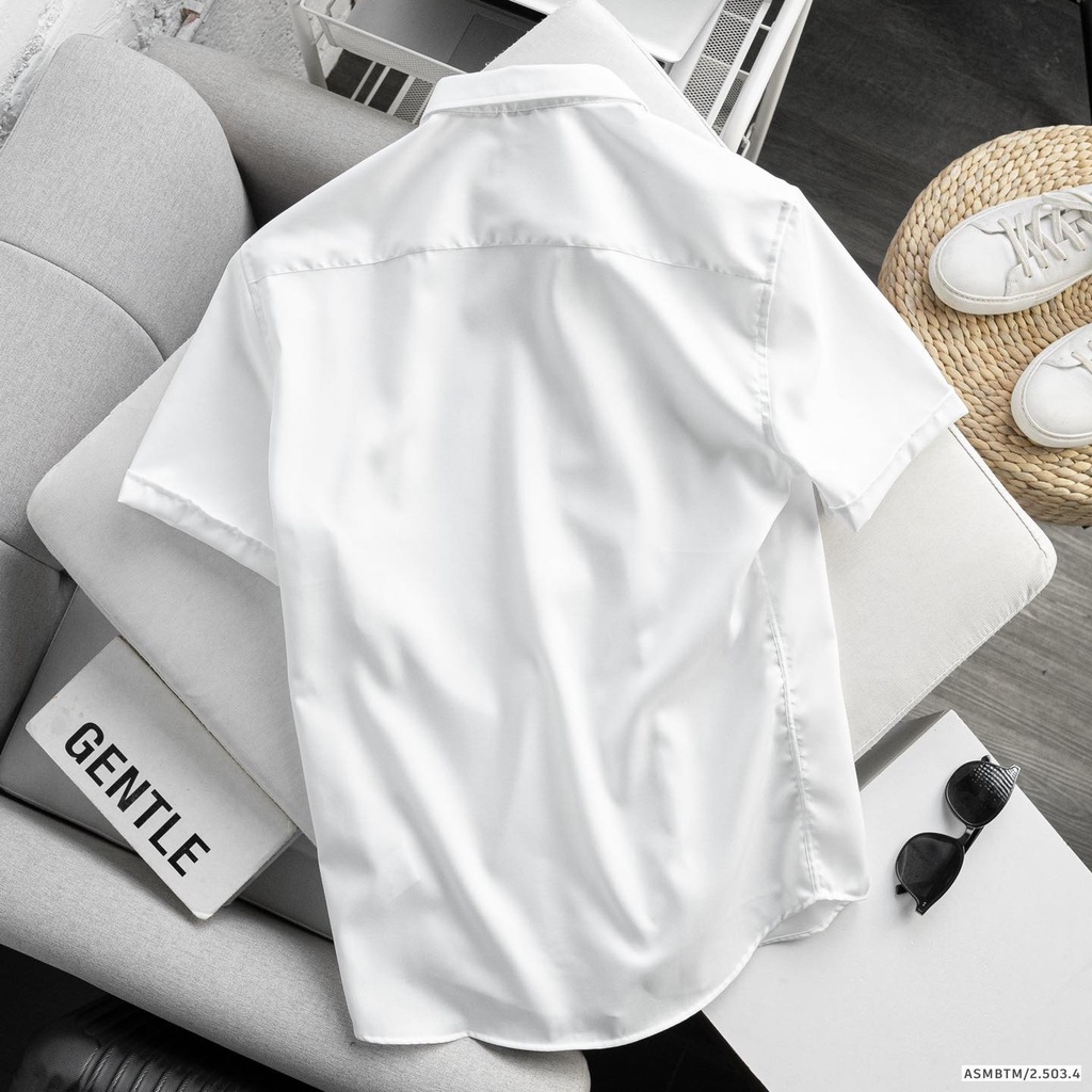 Sơ Mi Cộc Tay Màu Họa Tiết