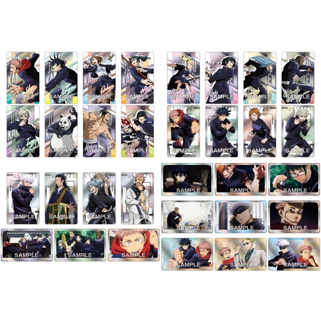 Jujutsu Kaisen pack nhân phẩm Metallic Card Collection
