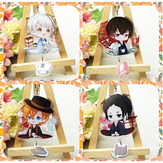Móc khóa thẻ nhân vật bungou stray dogs