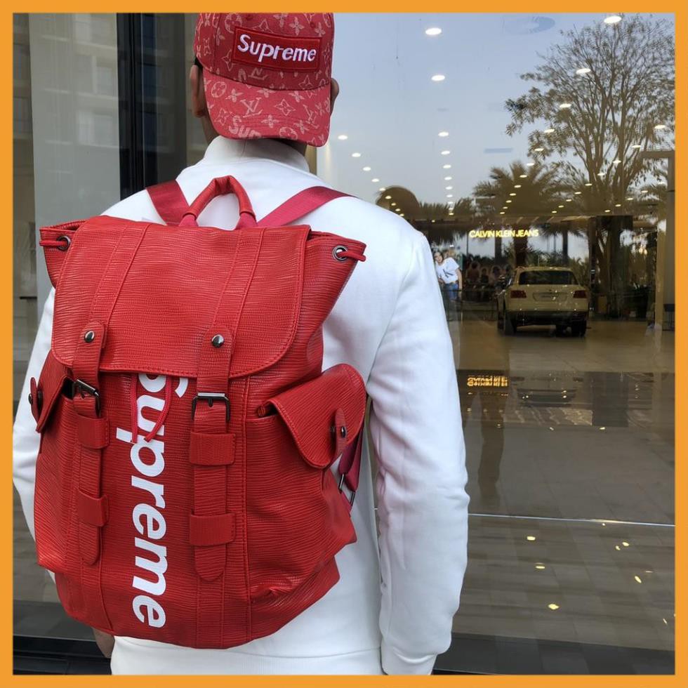 Balo SUPREME da pu cao cấp