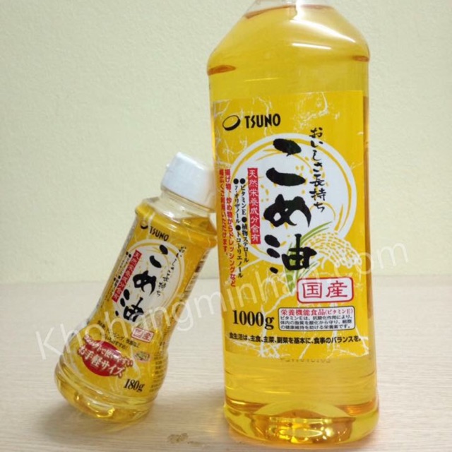 Dầu gạo ăn dặm TSUNO 🇯🇵 Nhật 🇯🇵 180gr