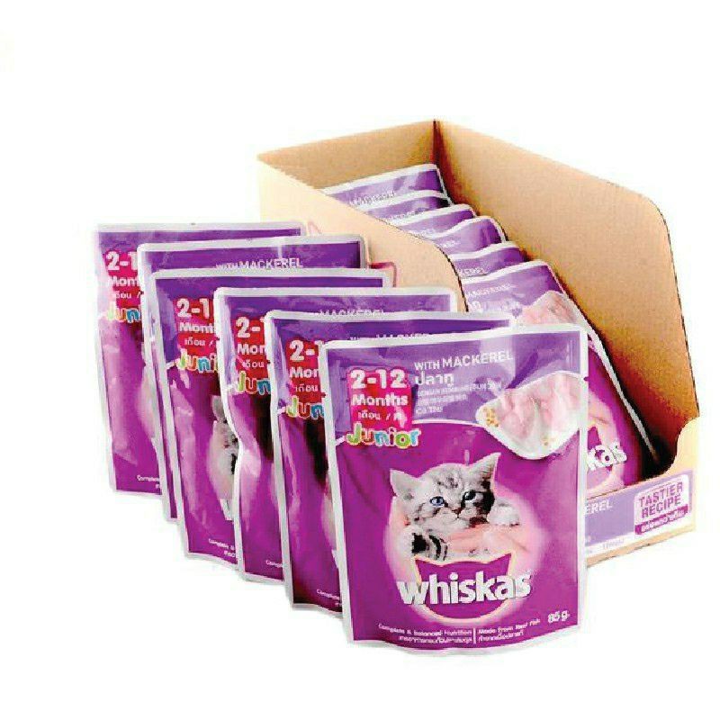 pate mèo whiskas 80g pate dành cho mọi lứa tuổi