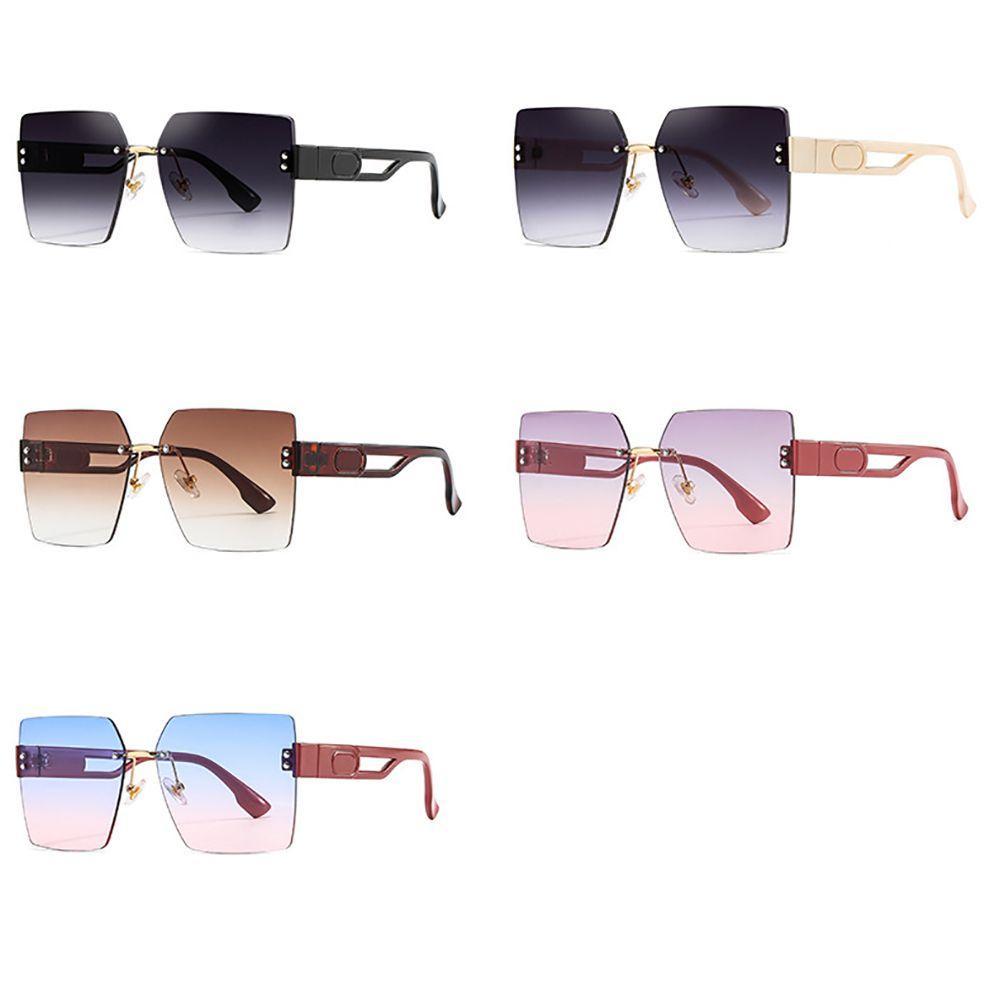 MOCHO Kính Mát Gọng Vuông Chống Tia UV Chống Bức Xạ Màu Sắc Gradient Phong Cách Hàn Quốc Cho Nữ