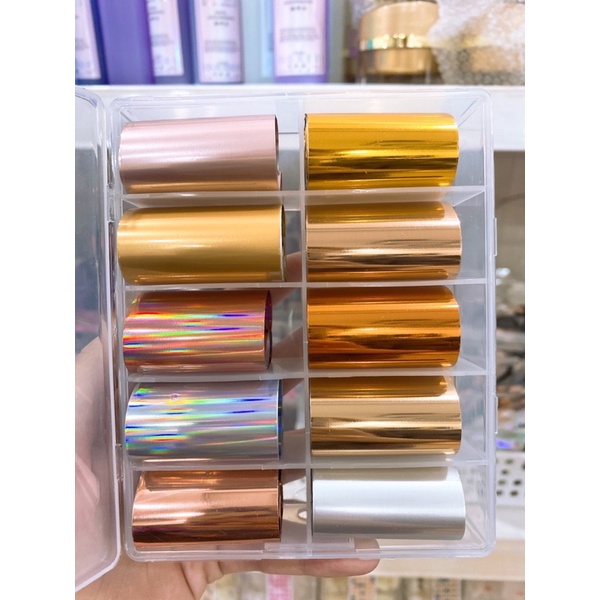 FOIL DÁN TRANG TRÍ MÓNG - XIE dụng cụ nail&amp;mi