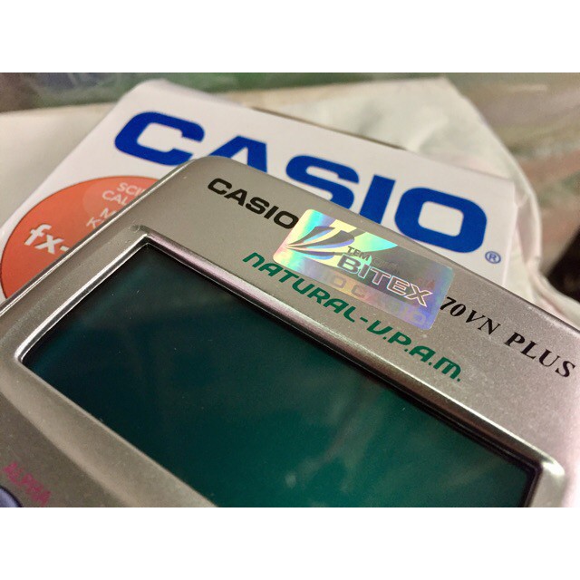 máy tính casio fx570es plus- fx 570es plus