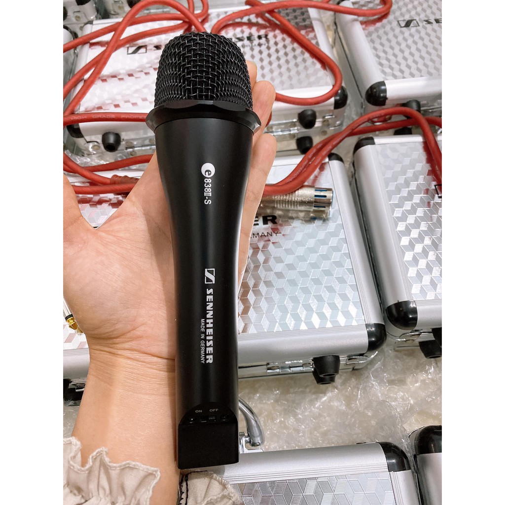 [Mã ELHACE giảm 4% đơn 300K] Micro có dây hát karaoke 838 II cao cấp -Micro Karaoke