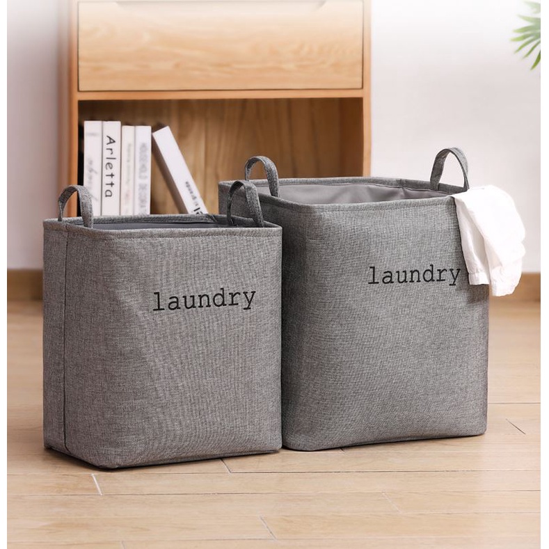 [SIÊU HOT] Túi đựng quần áo dơ, đồ máy giặt, giỏ đựng đồ chất liệu vải chống thấm nước cao cấp