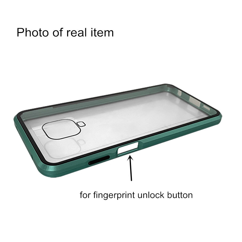 Ốp điện thoại 2 mặt kính cường lực nam châm cho Xiaomi Redmi Note 9s #3
