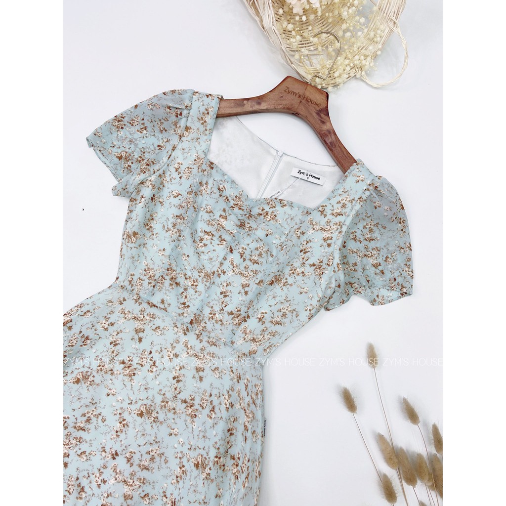 [Mã FAMALLT5 giảm 15% đơn 150k] Váy cổ v chun Zym’s House - LT17 | BigBuy360 - bigbuy360.vn