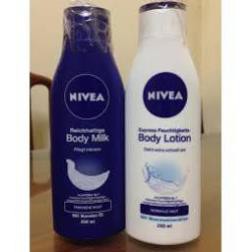 Sữa dưỡng thể Nivea Body Lotion Express 250ml cấp ẩm, làm mềm da cao cấp, trắng hồng tự nhiên - chính hãng Đức 100%