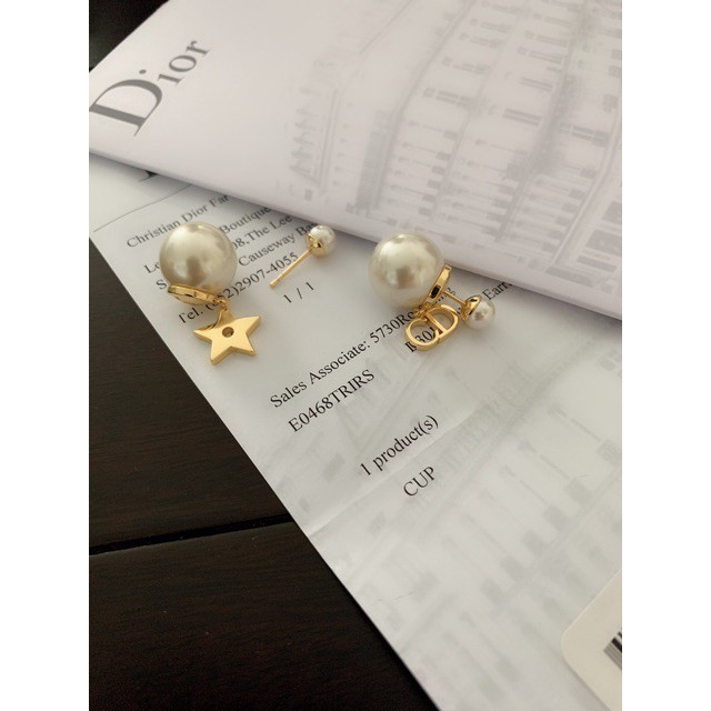 Bông Tai Ngôi Sao Ngọc Trai Dior
