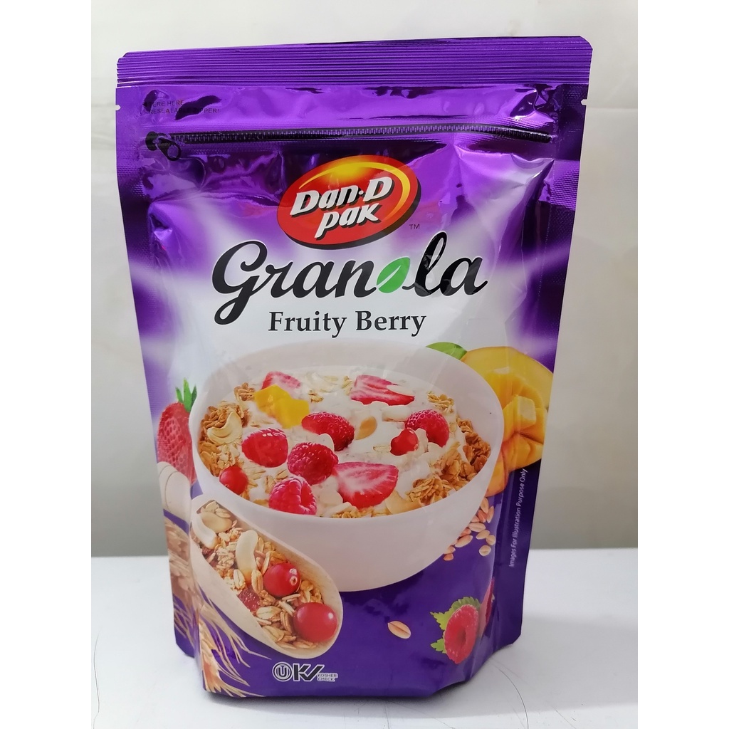 [350g] NGŨ CỐC YẾN MẠCH TRÁI CÂY [VN] DAN-D PAK Granola Fruity Berry (btn-hk)