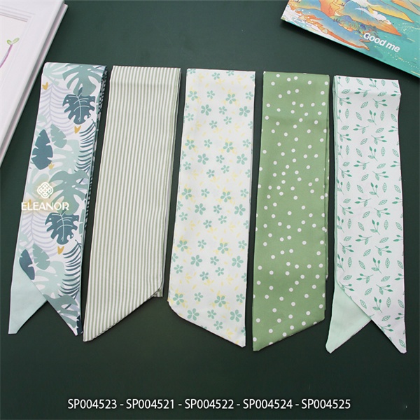 Khăn quàng cổ turban 90 x 6cm Eleanor Accessories dáng dài phụ kiện thời trang 4517