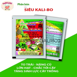 Phân bón siêu kali bo gói 20g _chuyên gia nuôi trái - hạt