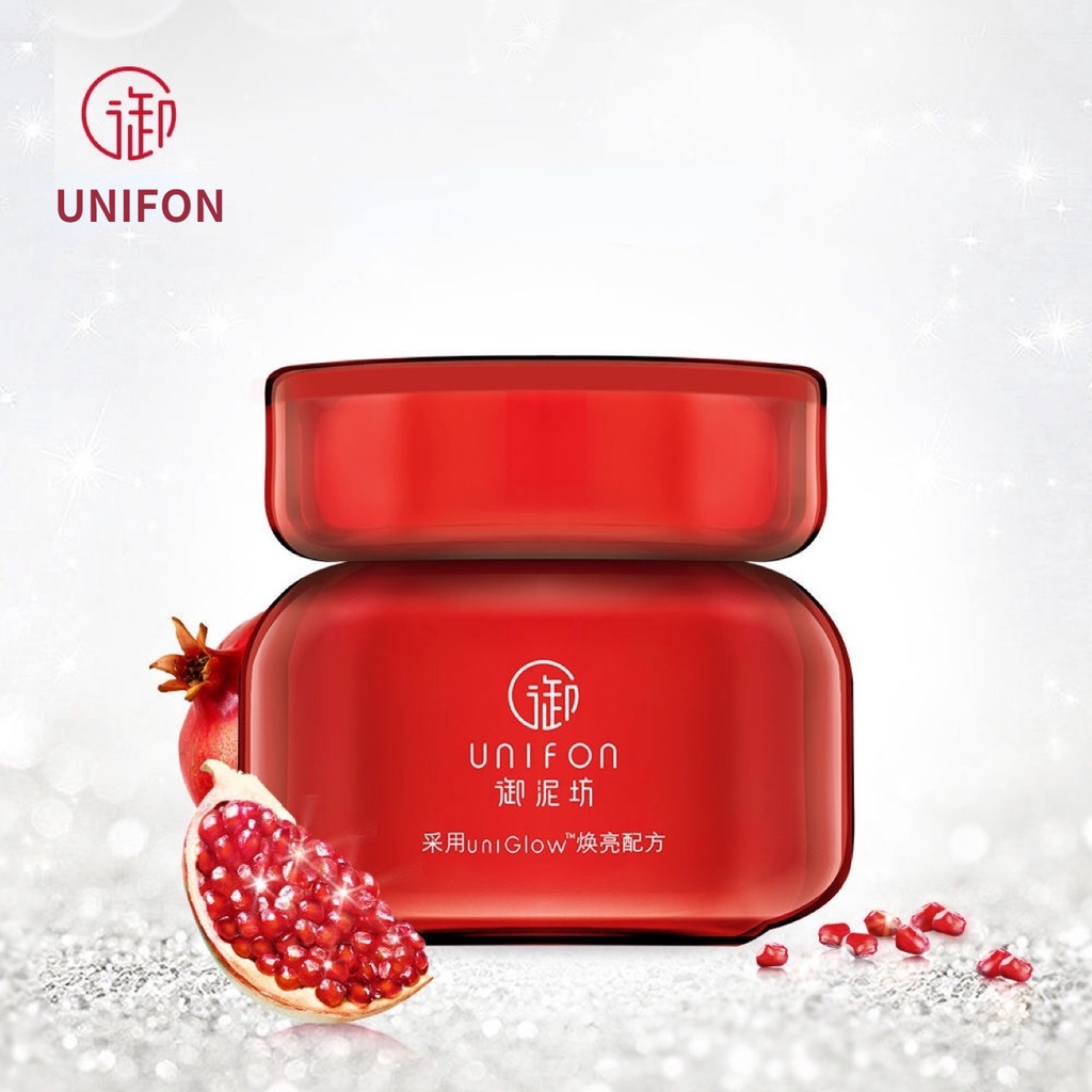 Mặt nạ ngủ Unifon với chiết xuất lựu đỏ dưỡng ẩm làm sáng da hiệu quả cao 100ml