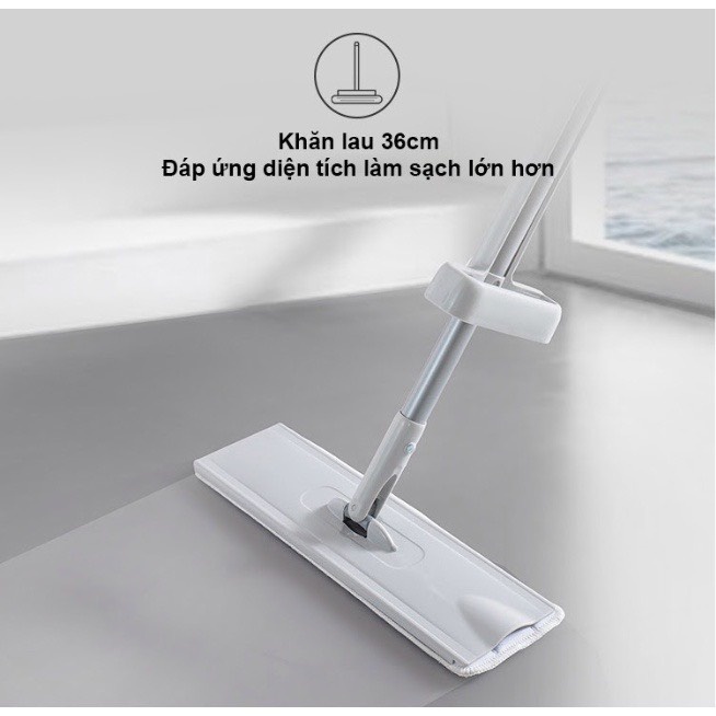 Cây lau nhà tự vắt xoay 360 độ JOYBOS 36T1