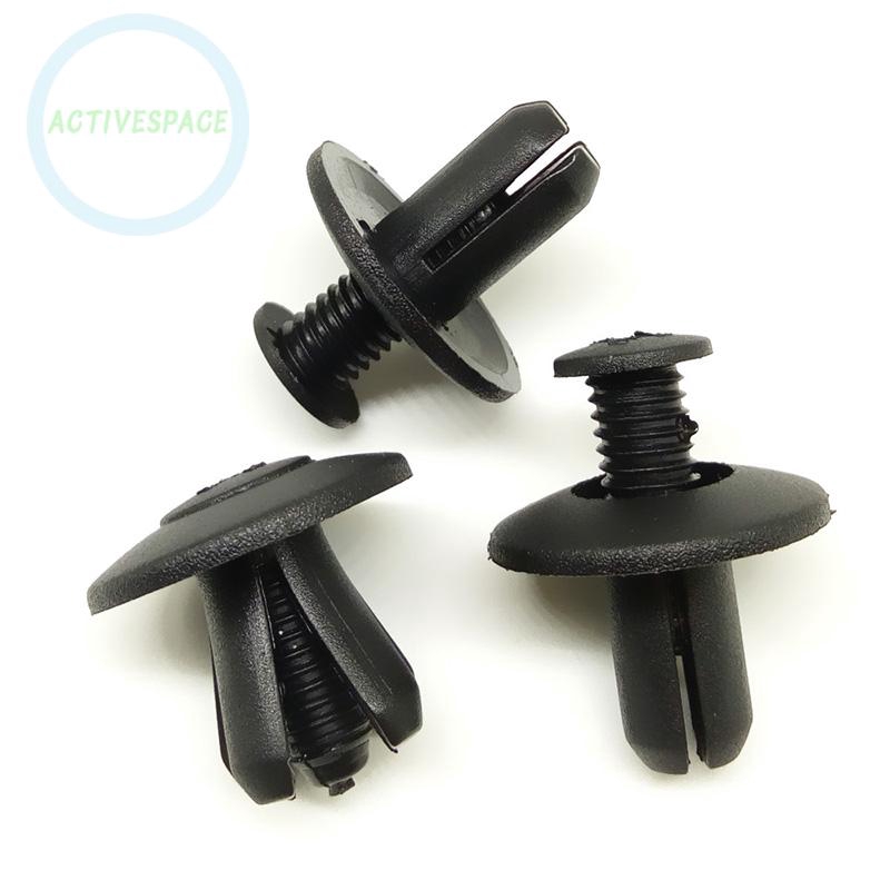 Set 100 đinh tán bằng nhựa phụ tùng dành cho xe ô tô