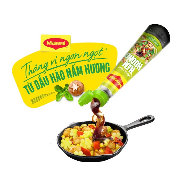 DẦU HÀO CHAY MAGGI TỪ NẤM HƯƠNG CHAI 350G - 820G