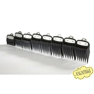 Bộ cữ tông đơ BARBER WAHL 8 chiếc gá thép