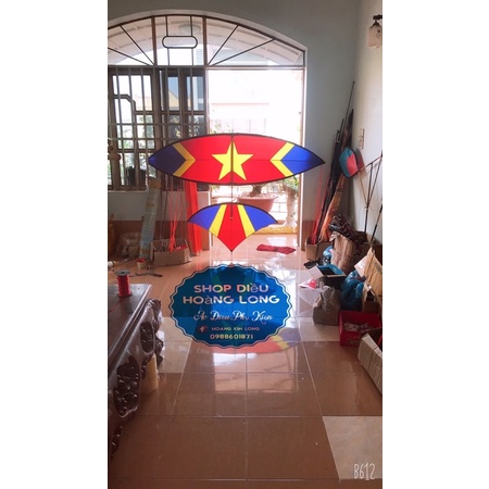 Áo diều lắp ghép - cờ đỏ sao vàng - nhiều mẫu mã - kích thước