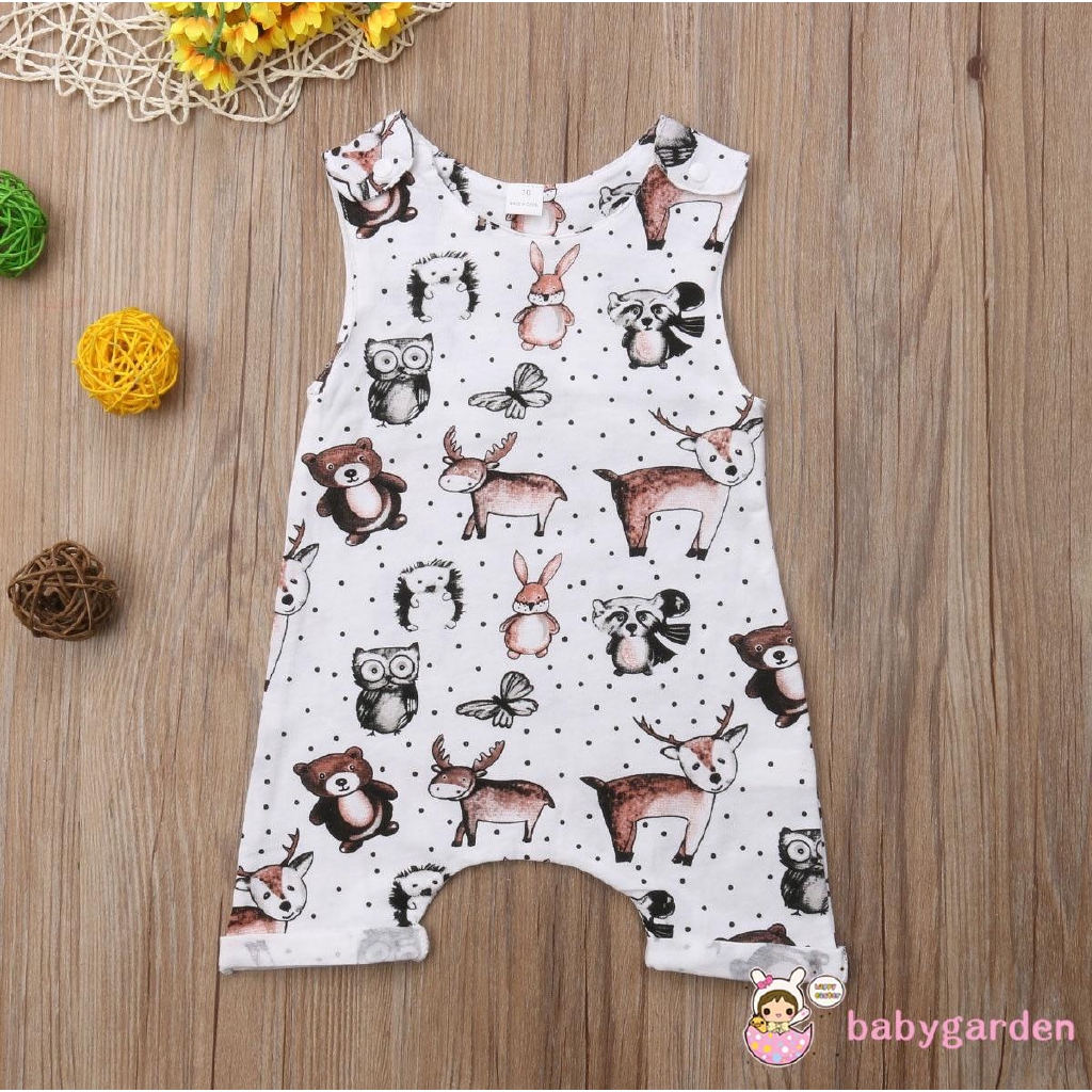 Jumpsuit Bodysuit Romper Liền Mảnh Vải Cotton Cho Các Bé Nhỏ Sơ Sinh