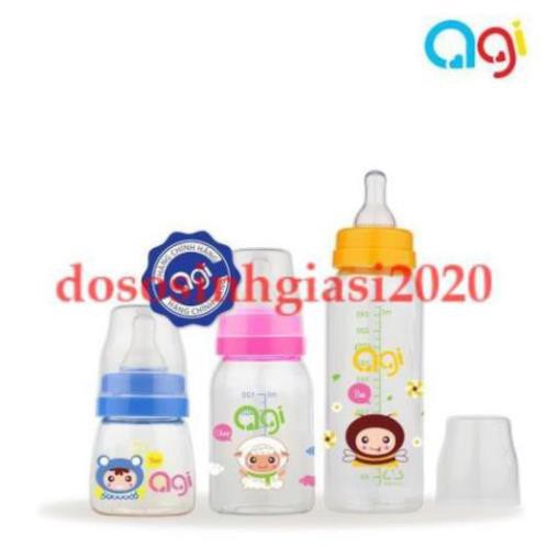 Bình sữa Agi Premium 60ml - 140ml - 240ml(mẫu mới)