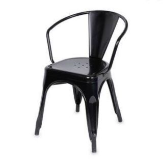 GHÊ TOLIX TAY KHUỲNH-KHUNG SẮT SƠN TĨNH ĐIỆN- GHẾ CAFE- GHẾ NGOÀI TRỜI