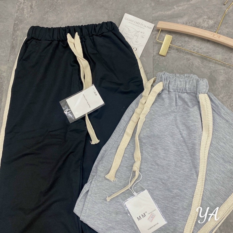 Quần ống xuông siêu hot-dây to viền nổi