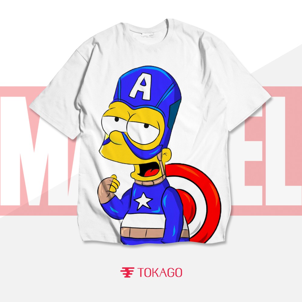 Áo Simpson Captain Oversized