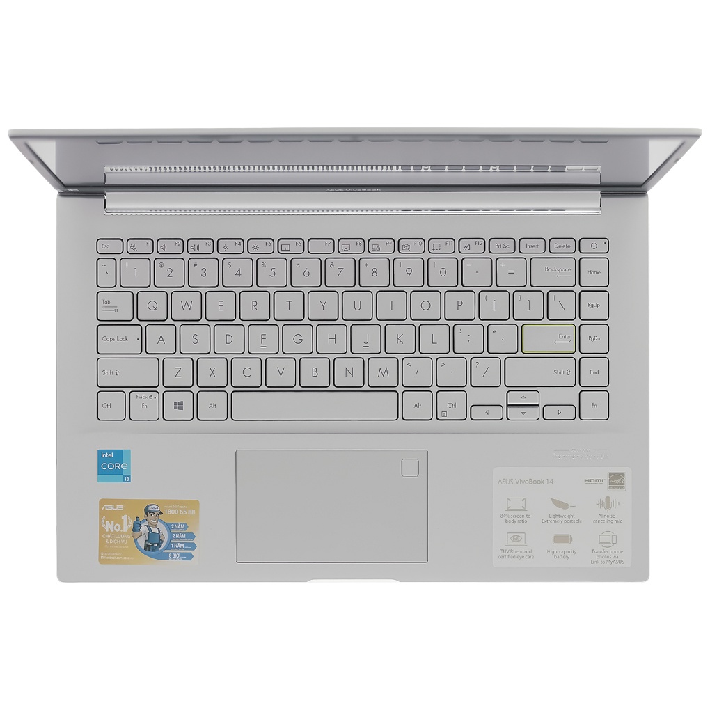 Laptop Asus A415EA i3 1125G4/8GB/512GB/14"F/Win11//Bạc - Hàng chính hãng