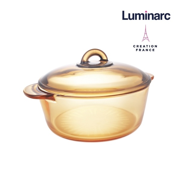 Nồi Thủy Tinh Luminarc Amberline Granite 2 lít - LUAMN2266