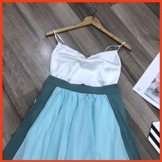 [ HÀNG CÓ SẴN ƯU ĐÃI] Set áo 2s phi, cvay xanh siêu xinh 💖 (hàng đẹp)