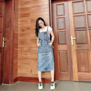 Sét yếm jean